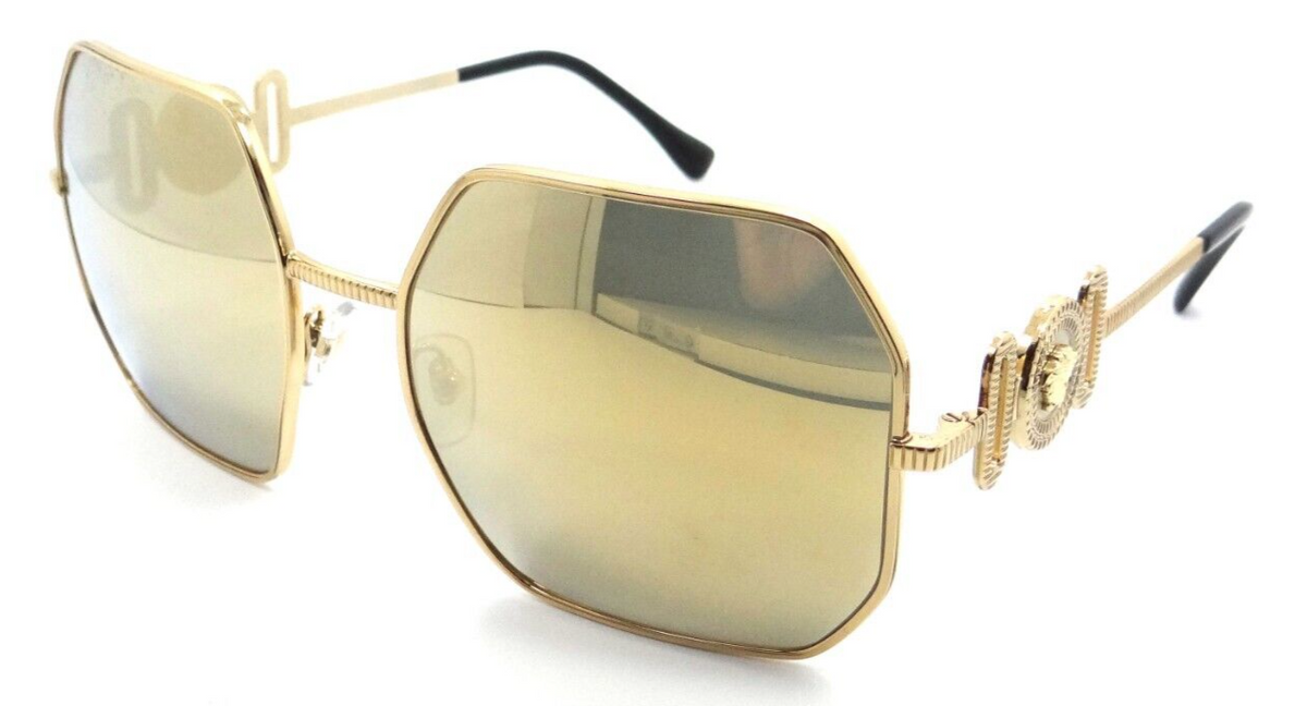 Versace Sunglasses VE 2248 1002/7P 58-19-145 Gold / Brown Mirror Gold Italy-8056597682534-classypw.com-1