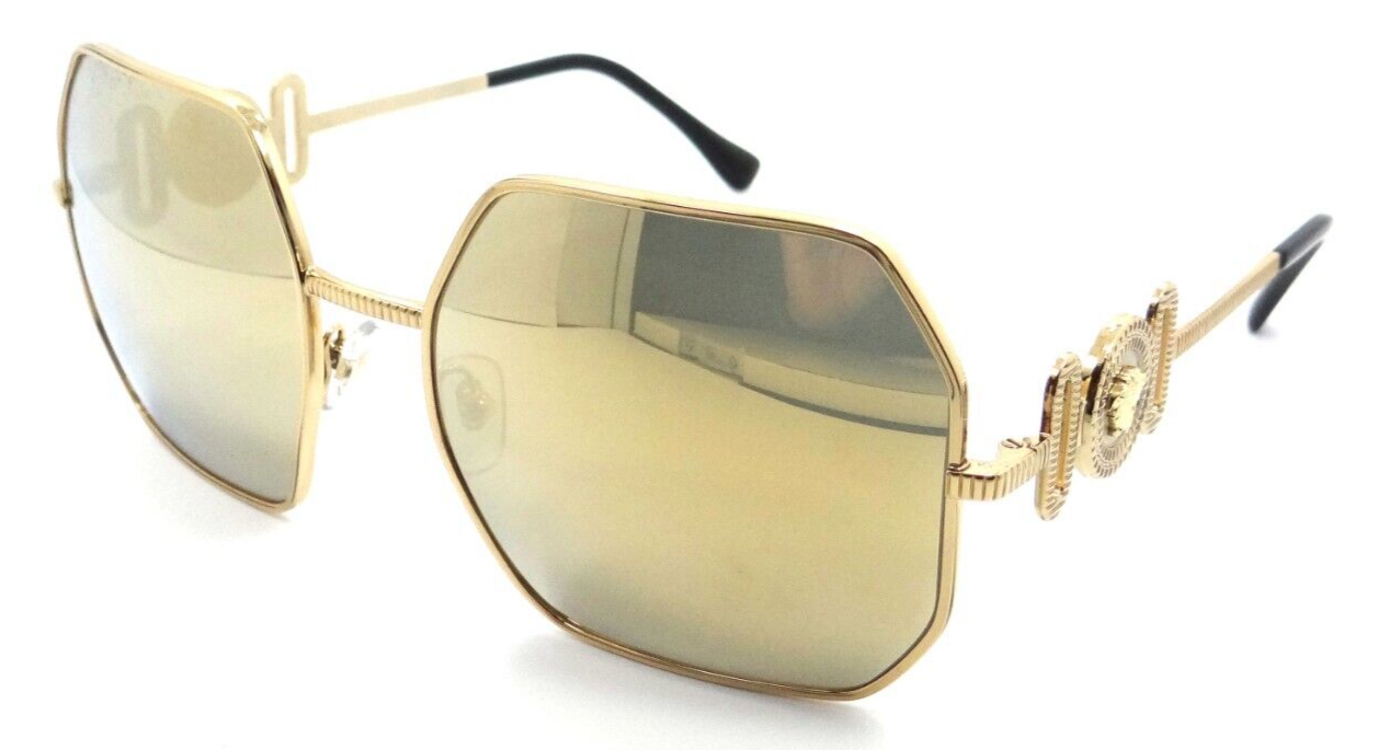 Versace Sunglasses VE 2248 1002/7P 58-19-145 Gold / Brown Mirror Gold Italy-8056597682534-classypw.com-1
