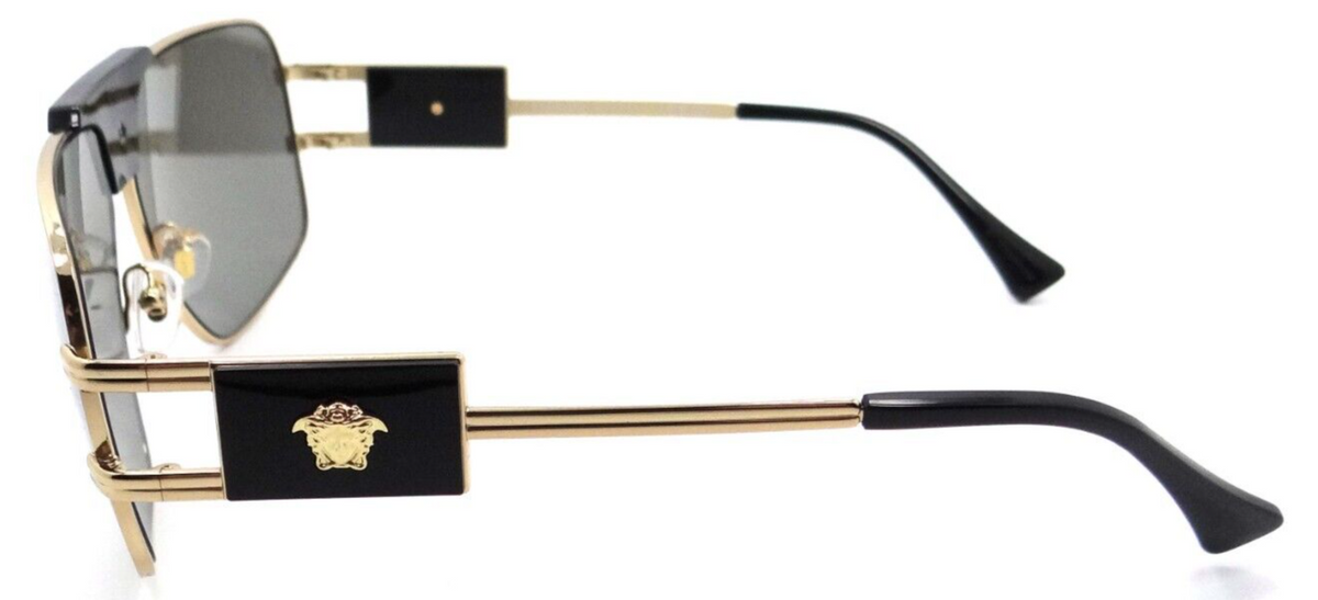 Versace Sunglasses VE 2251 1002/6G 63-12-145 Gold / Light Grey Mirror Silver