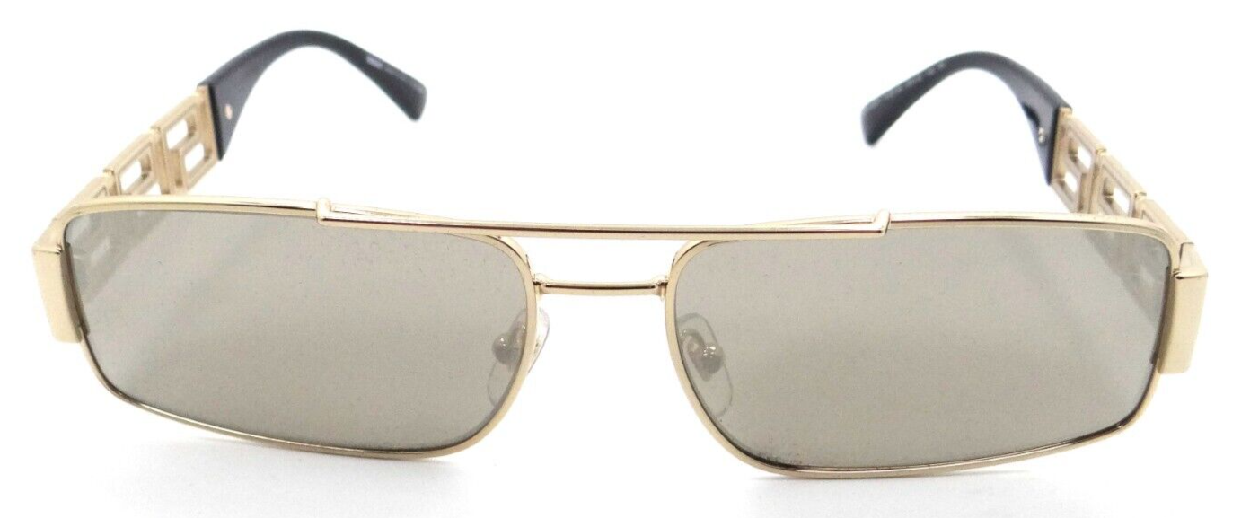 Versace Sunglasses VE 2257 1002/5A 60-16-145 Gold / Light Brown Mirror Dark Gold