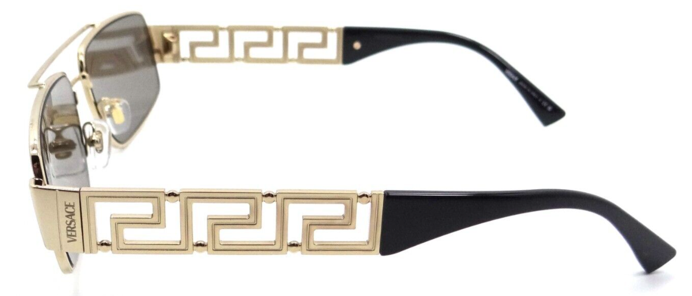 Versace Sunglasses VE 2257 1002/5A 60-16-145 Gold / Light Brown Mirror Dark Gold