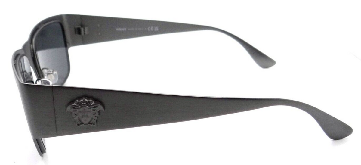 Versace Sunglasses VE 2262 1262/87 56-18-140 Gunmetal / Dark Grey Made in Italy