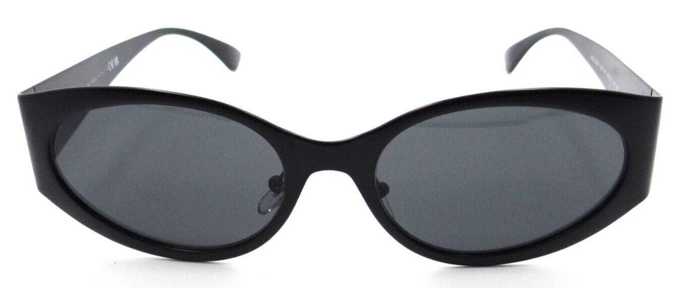Versace Sunglasses VE 2263 1261/87 56-18-140 Matte Black / Dark Grey Italy