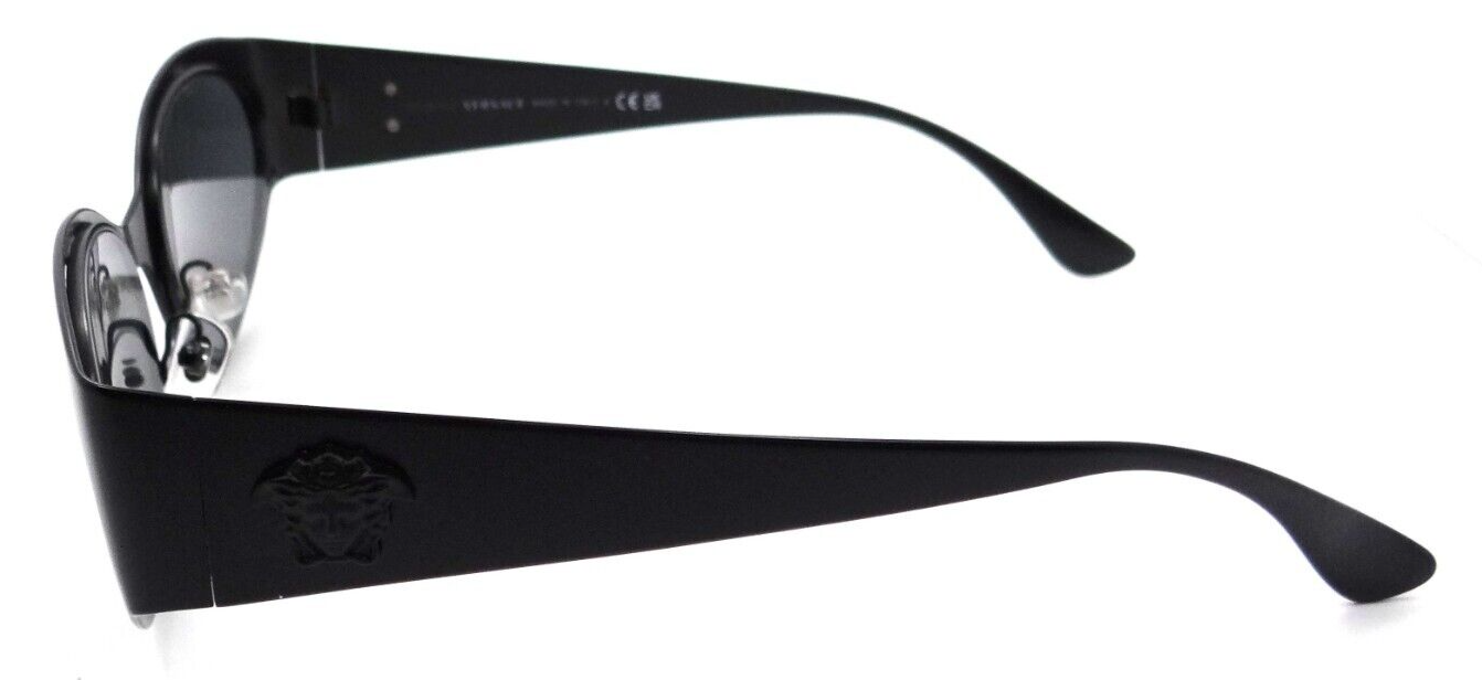 Versace Sunglasses VE 2263 1261/87 56-18-140 Matte Black / Dark Grey Italy