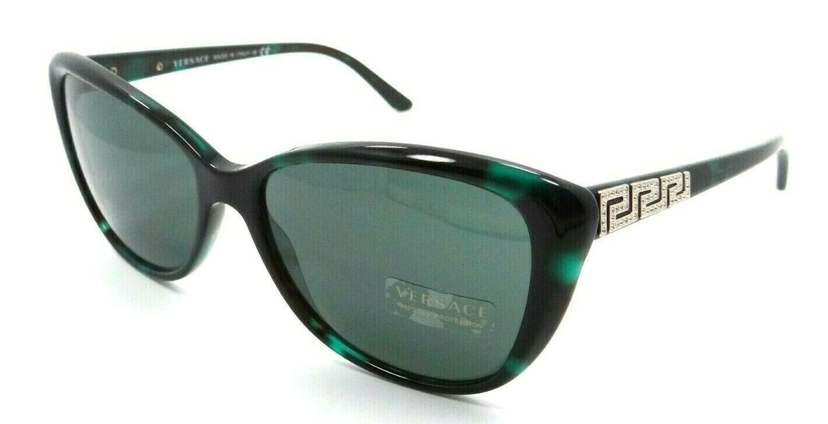 Versace Sunglasses VE 4264B 5076/71 57-16-140 Green Havana / Grey Green Italy-8053672119046-classypw.com-1