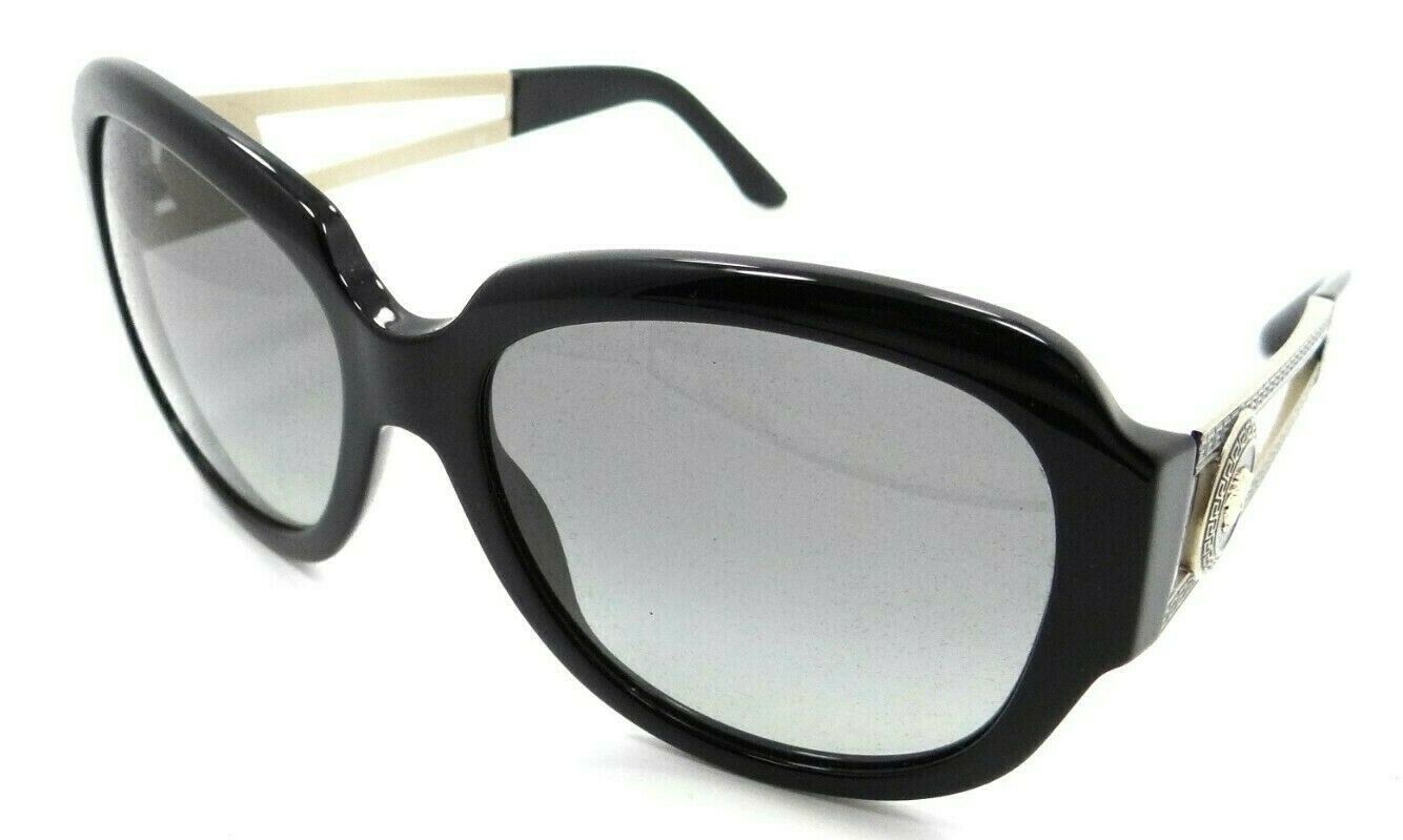 Versace Sunglasses VE 4304 GB1/11 57-17-135 Black / Grey Gradient Made in Italy-8053672470161-classypw.com-1