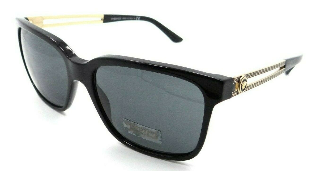 Versace Sunglasses VE 4307 GB1/87 58-17-145 Black / Dark Grey Made in Italy-8053672469950-classypw.com-1