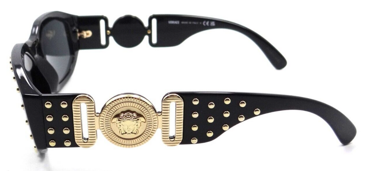 Versace Sunglasses VE 4361 5397/87 53-18-140 Black / Dark Grey Made in Italy