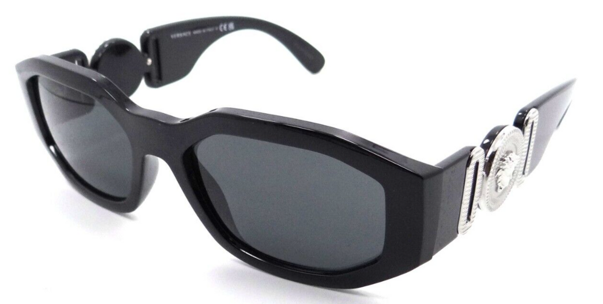 Versace Sunglasses VE 4361 5422/87 53-18-140 Black / Dark Grey Made in Italy