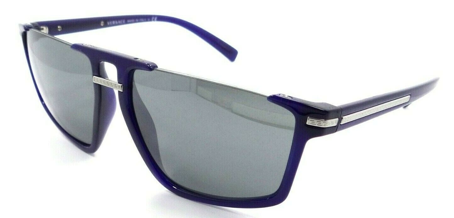 Versace Sunglasses VE 4363 106/6G 60-15-145 Blue / Grey Mirror Made in Italy-8056597010436-classypw.com-1