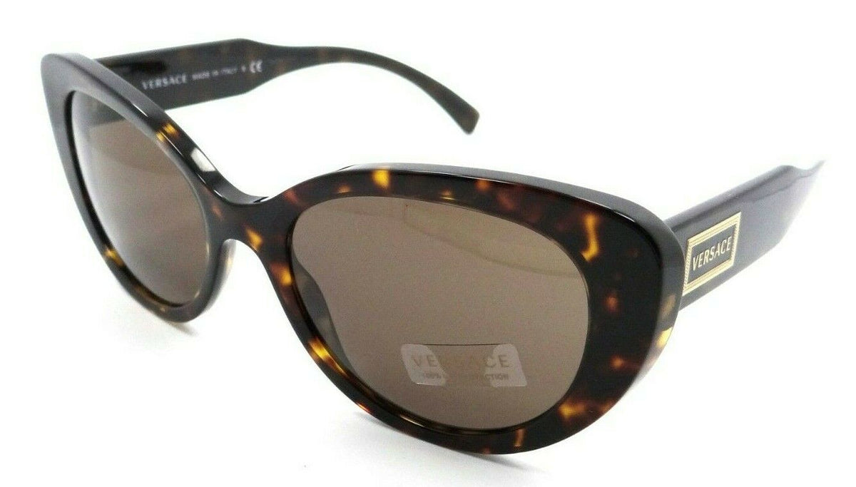 Versace Sunglasses VE 4378 108/73 54-19-140 Dark Havana / Dark Brown-8056597119740-classypw.com-1