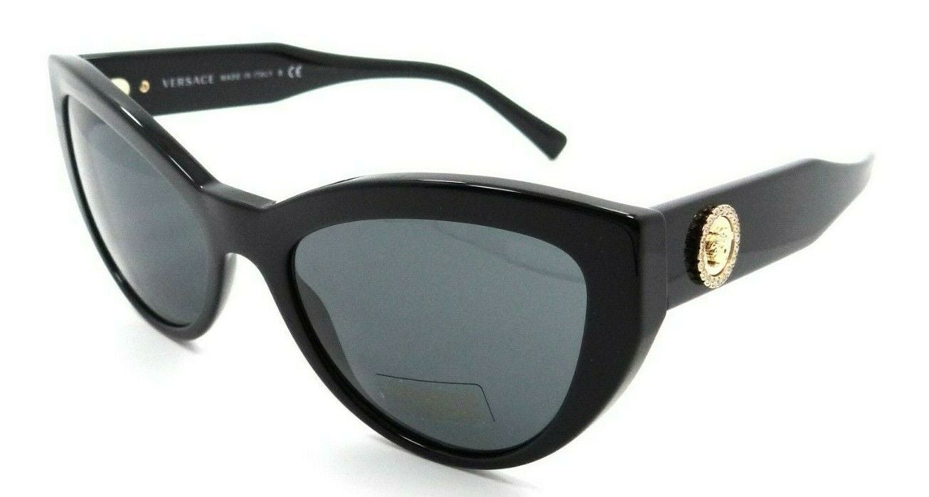 Versace Sunglasses VE 4381B GB1/87 53-19-140 Black / Dark Grey Made in Italy-8056597130615-classypw.com-1