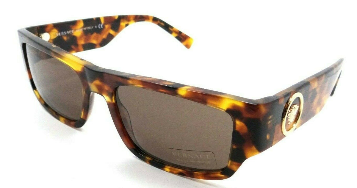 Versace Sunglasses VE 4385 5119/73 56-18-135 Havana / Dark Brown Made in Italy-8056597160827-classypw.com-1