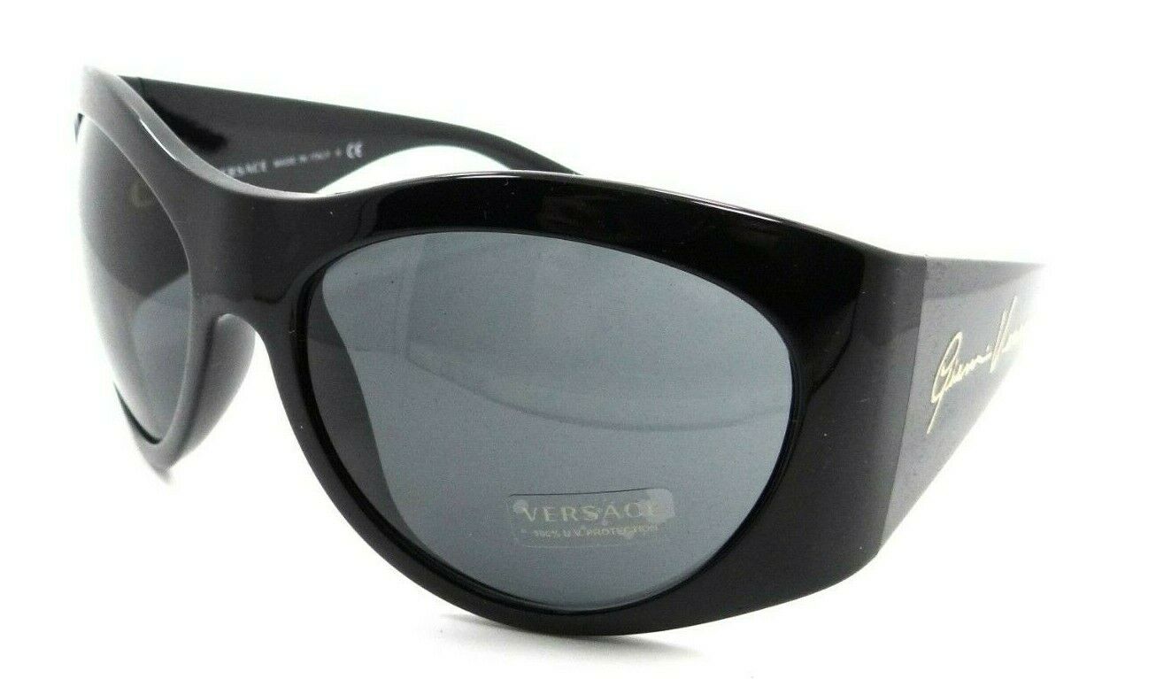 Versace Sunglasses VE 4392 GB1/87 63-19-120 Black / Grey Made in Italy-8056597220347-classypw.com-1