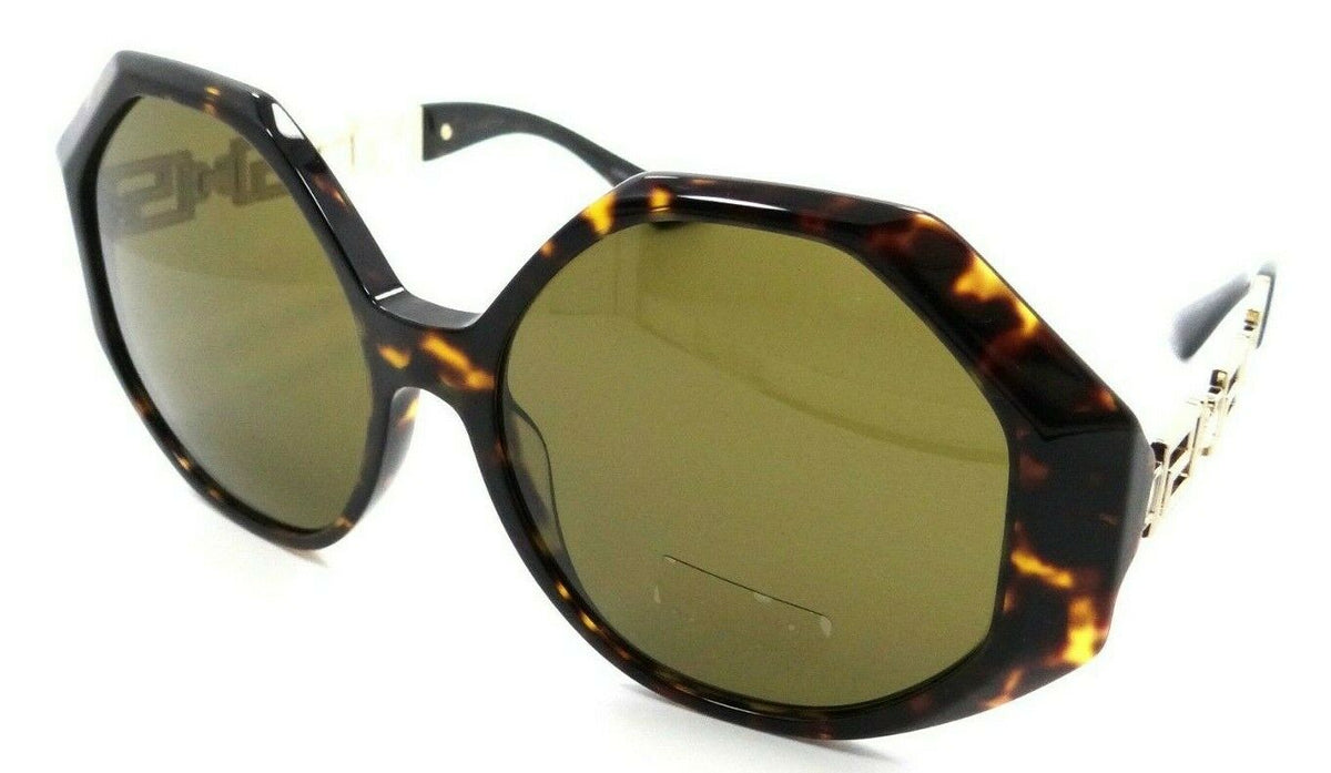 Versace Sunglasses VE 4395 108/73 59-17-145 Dark Havana / Dark Brown-8056597352710-classypw.com-1