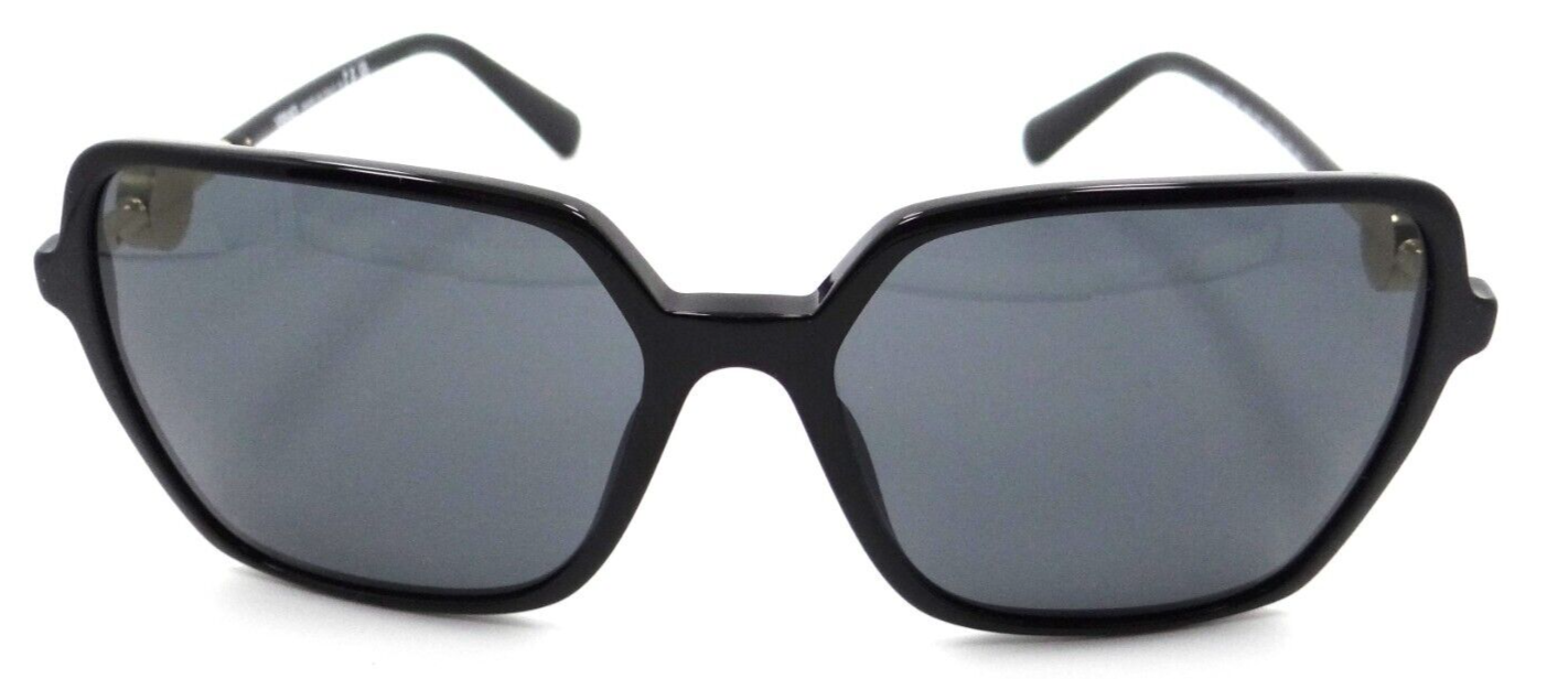 Versace Sunglasses VE 4396 GB1/87 58-16-140 Black / Dark Grey Made in Italy