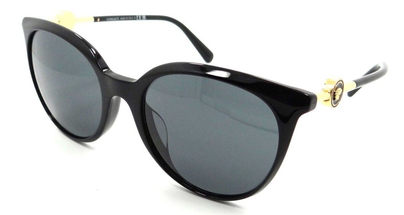 Versace Sunglasses VE 4404F GB1/87 55-19-140 Black / Dark Grey Made in Italy-8056597385367-classypw.com-1