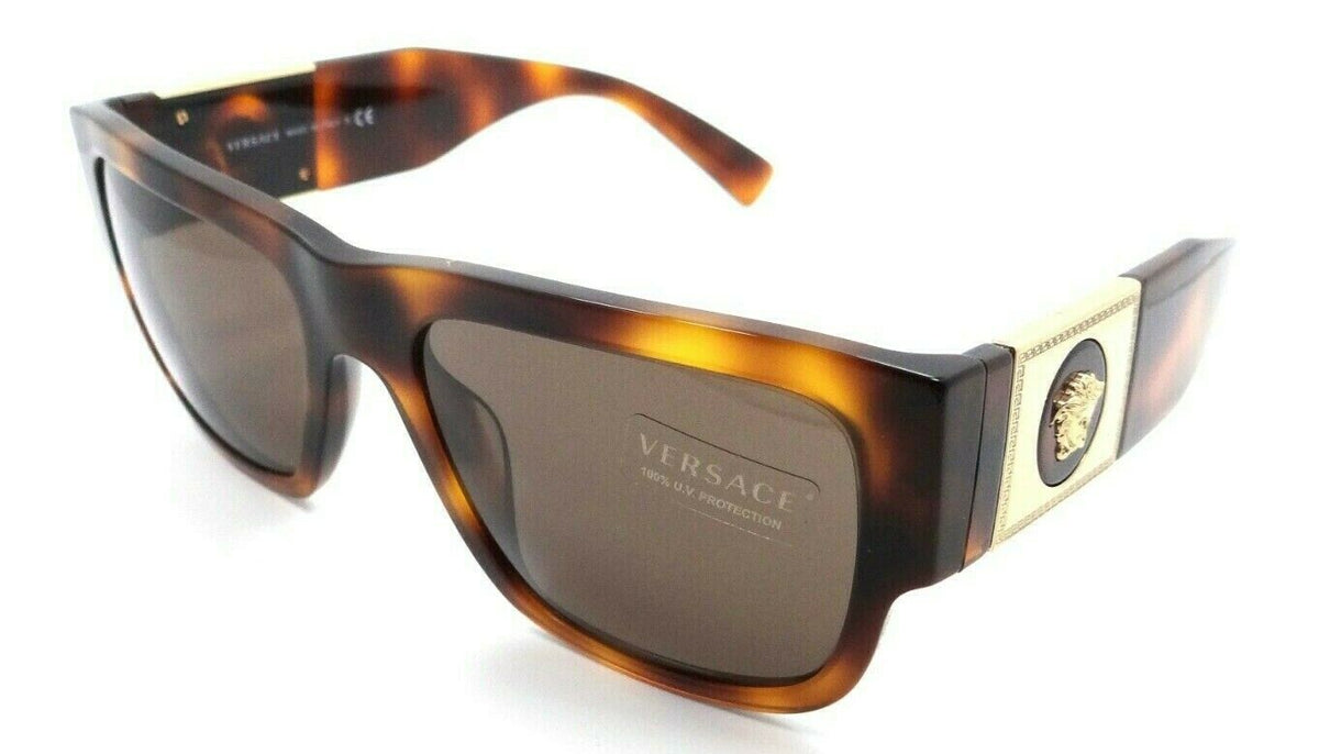 Versace Sunglasses VE 4406 5217/73 56-19-140 Havana / Dark Brown Made in Italy-8056597384926-classypw.com-1