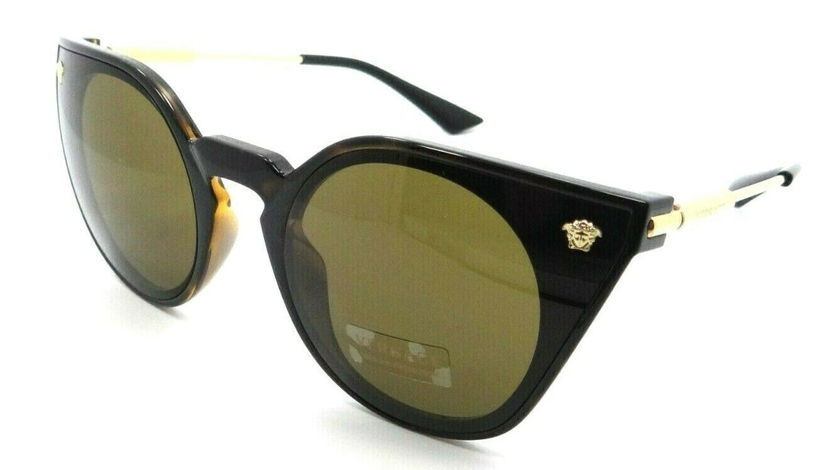 Versace Sunglasses VE 4410 108/73 60-22-140 Havana / Dark Brown Made in Italy-8056597531627-classypw.com-1