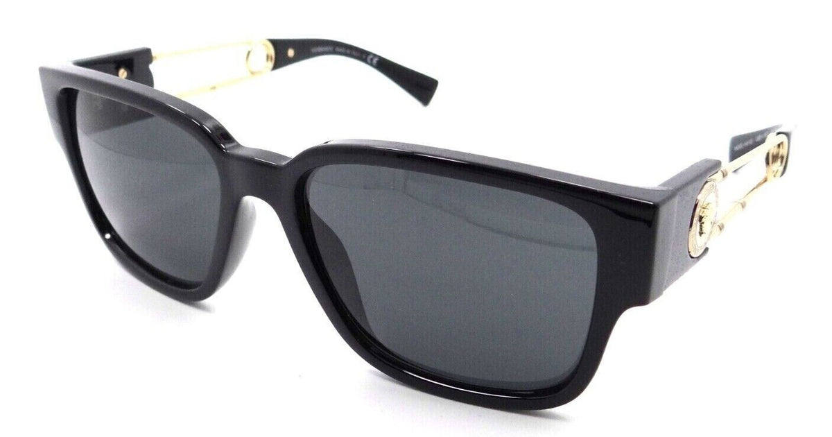 Versace Sunglasses VE 4412 GB1/87 57-18-140 Black / Dark Grey Made in Italy-8056597526548-classypw.com-1