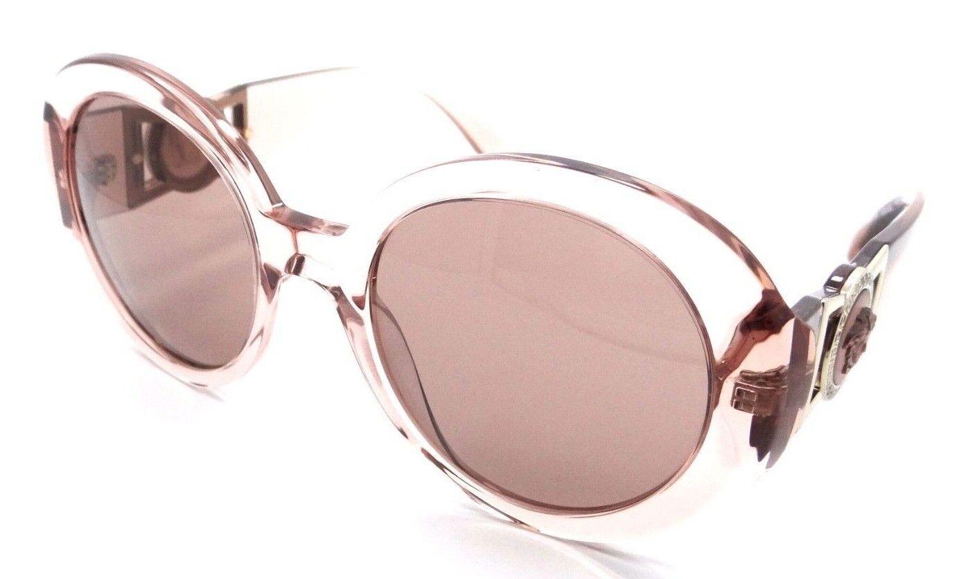 Versace Sunglasses VE 4414 5339/73 55-22-145 Transparent Pink / Light Brown-8056597618168-classypw.com-1