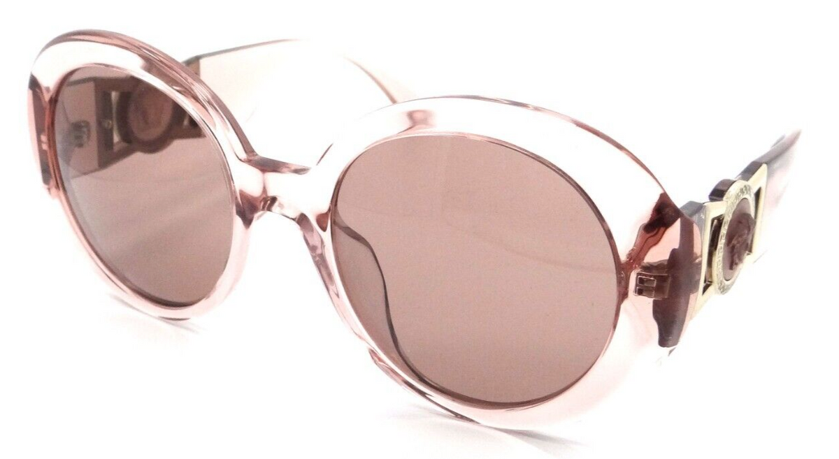 Versace Sunglasses VE 4414F 5339/73 55-22-145 Transparent Pink / Light Brown-8056597651554-classypw.com-1