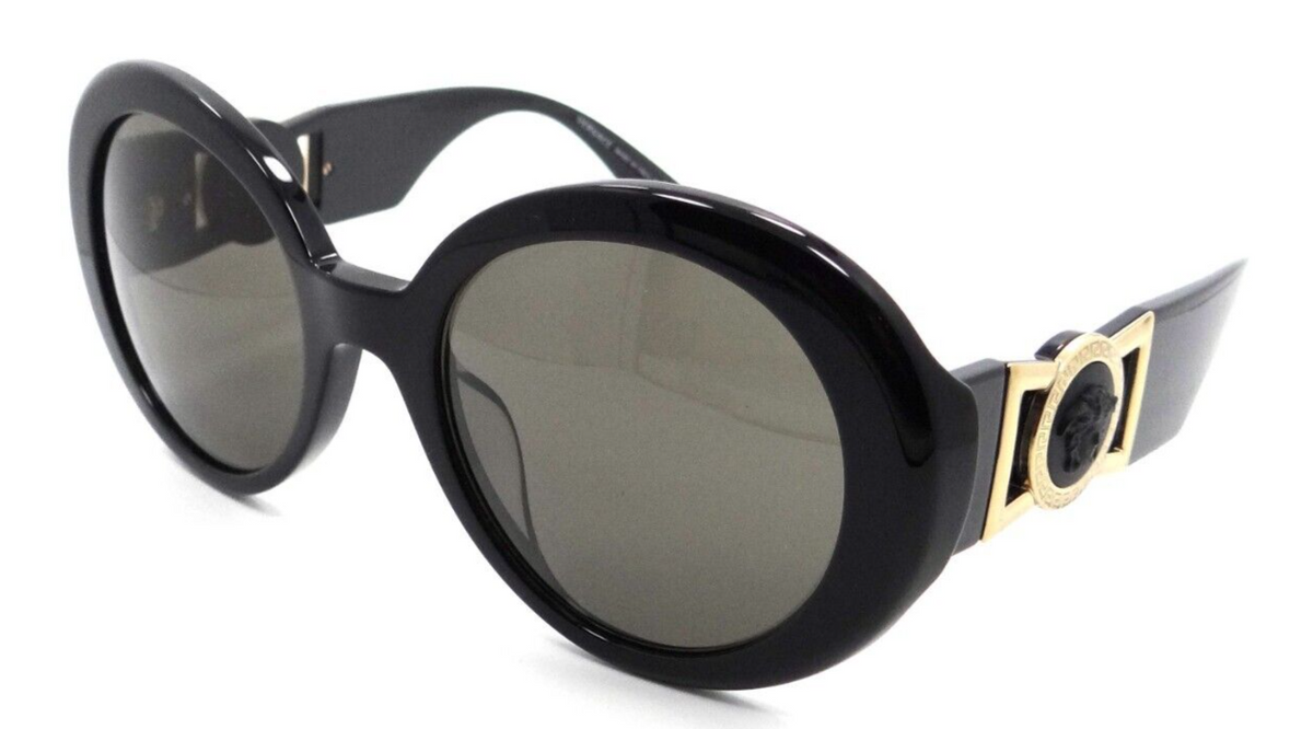 Versace Sunglasses VE 4414F GB1/87 55-22-145 Black / Dark Grey Made in Italy-8056597651561-classypw.com-1