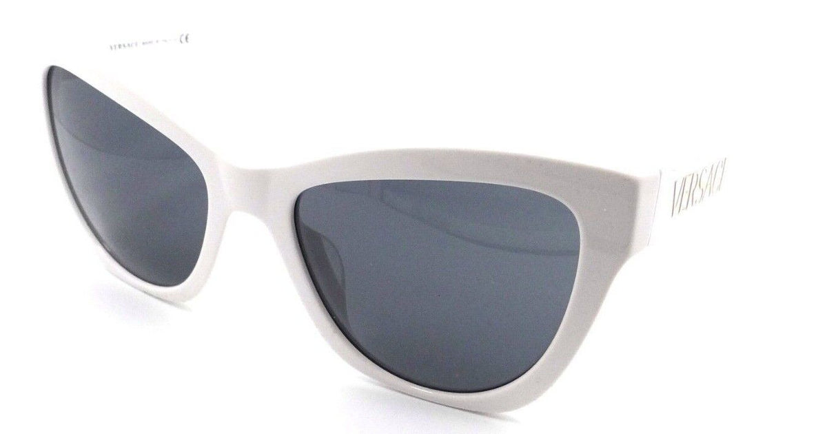 Versace Sunglasses VE 4417U 314/87 56-19-140 White / Dark Grey Made in Italy-8056597648950-classypw.com-1