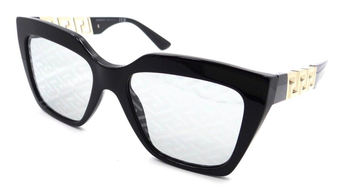 Versace Sunglasses VE 4418 GB1/AL 56-19-145 Black / Monogram Silver Italy-8056597631624-classypw.com-1