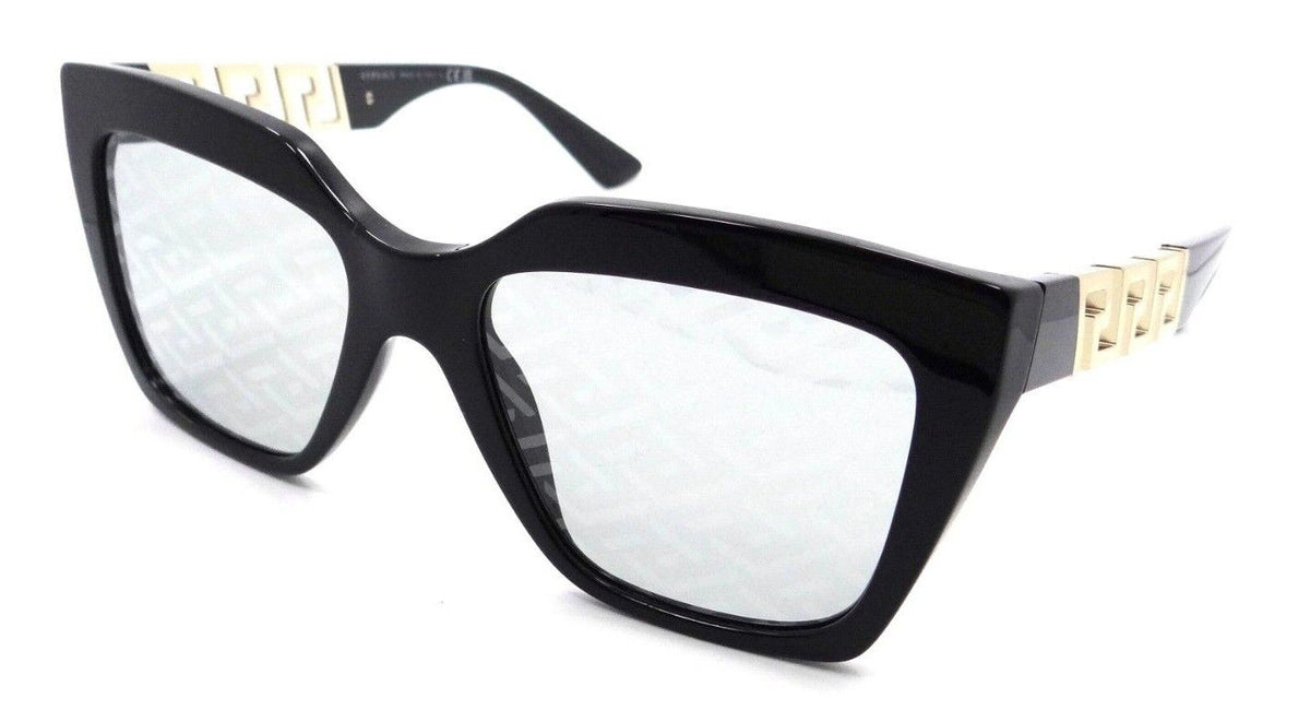 Versace Sunglasses VE 4418 GB1/AL 56-19-145 Black / Monogram Silver Italy-8056597631624-classypw.com-1