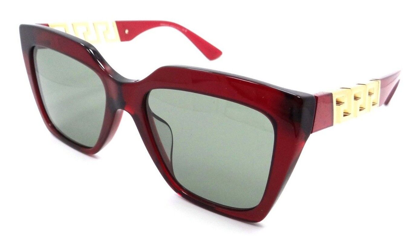 Versace Sunglasses VE 4418F 388/2 56-19-145 Transparent Red / Green Italy-8056597653183-classypw.com-1