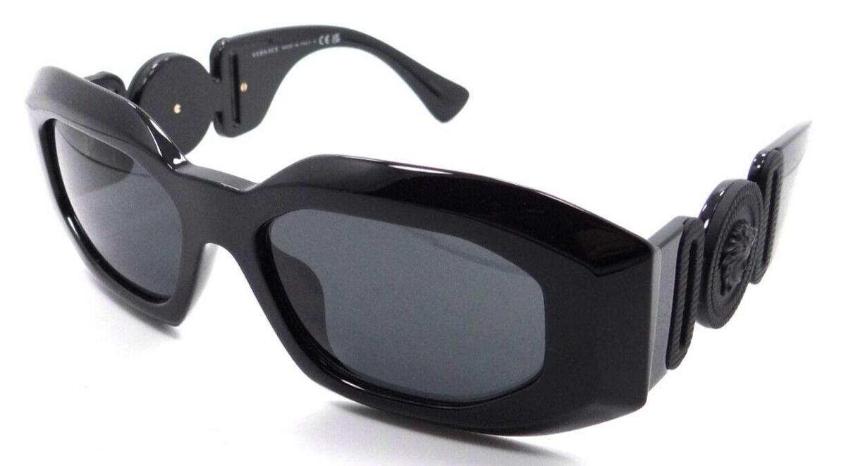 Versace Sunglasses VE 4425U 5360/87 53-18-145 Black / Dark Grey Made in Italy