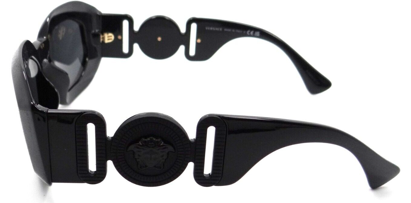 Versace Sunglasses VE 4425U 5360/87 53-18-145 Black / Dark Grey Made in Italy