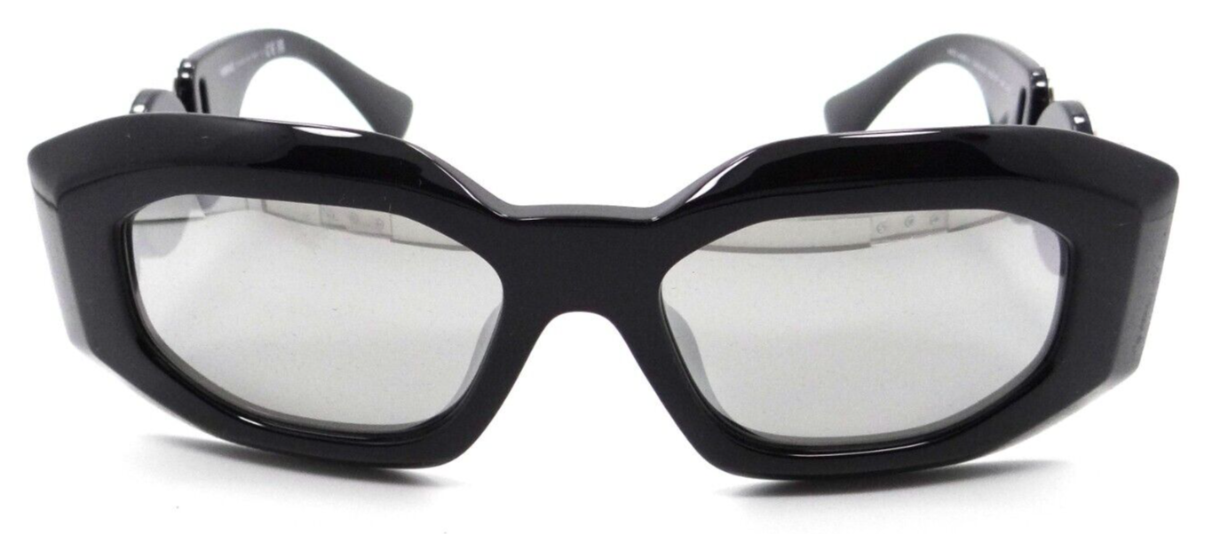 Versace Sunglasses VE 4425U 5422/6G 53-18-145 Shiny Black / Silver Mirror Italy