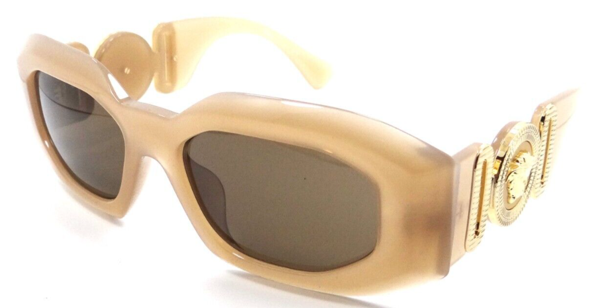 Versace Sunglasses VE 4425U 5467/73 53-18-145 Opaline Beige / Dark Brown Italy