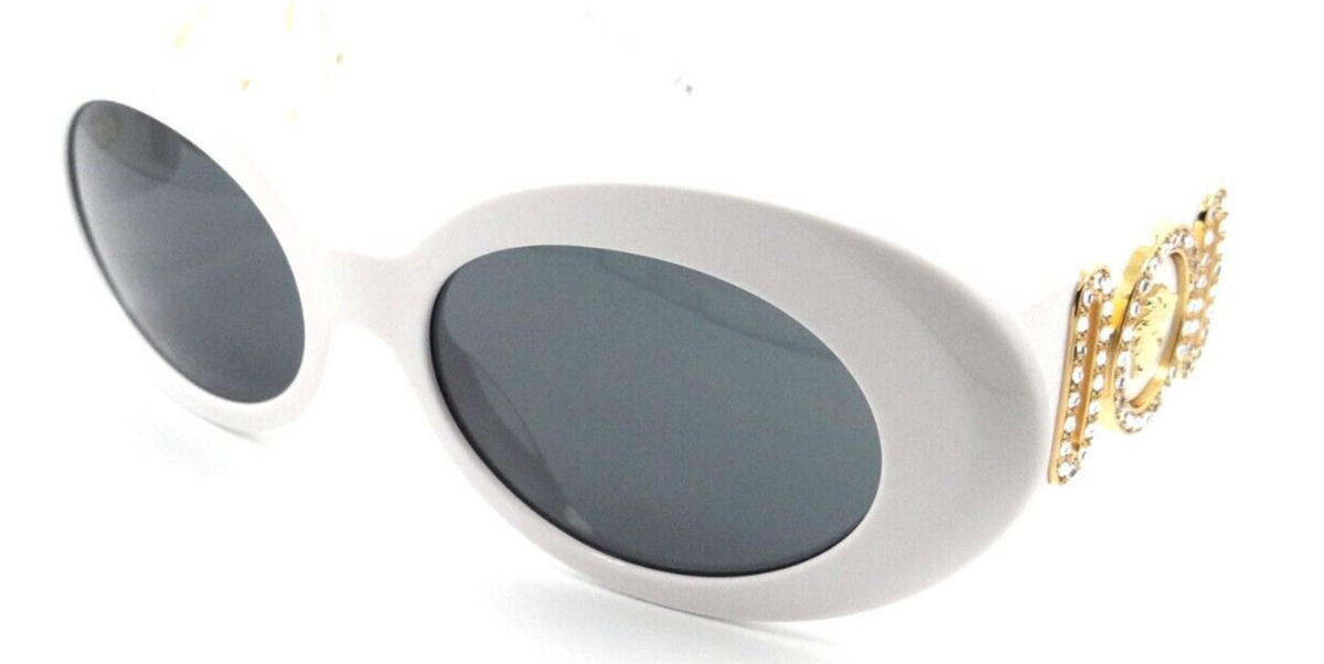 Versace Sunglasses VE 4426BU 314/87 54-18-145 White / Dark Grey Made in Italy-8056597686112-classypw.com-1