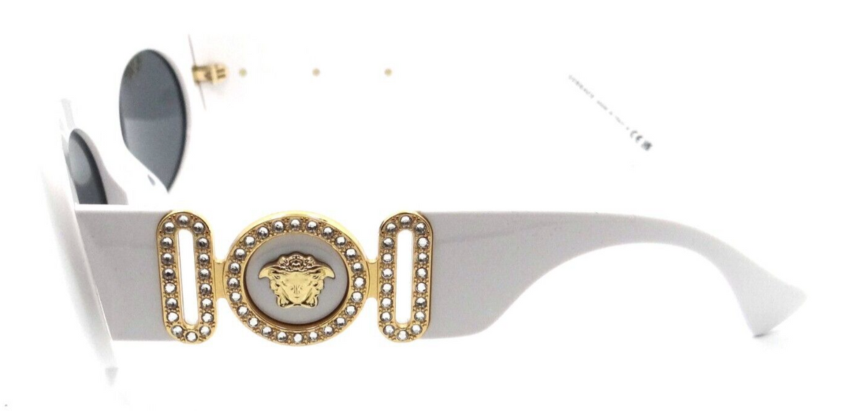 Versace Sunglasses VE 4426BU 314/87 54-18-145 White / Dark Grey Made in Italy-8056597686112-classypw.com-3
