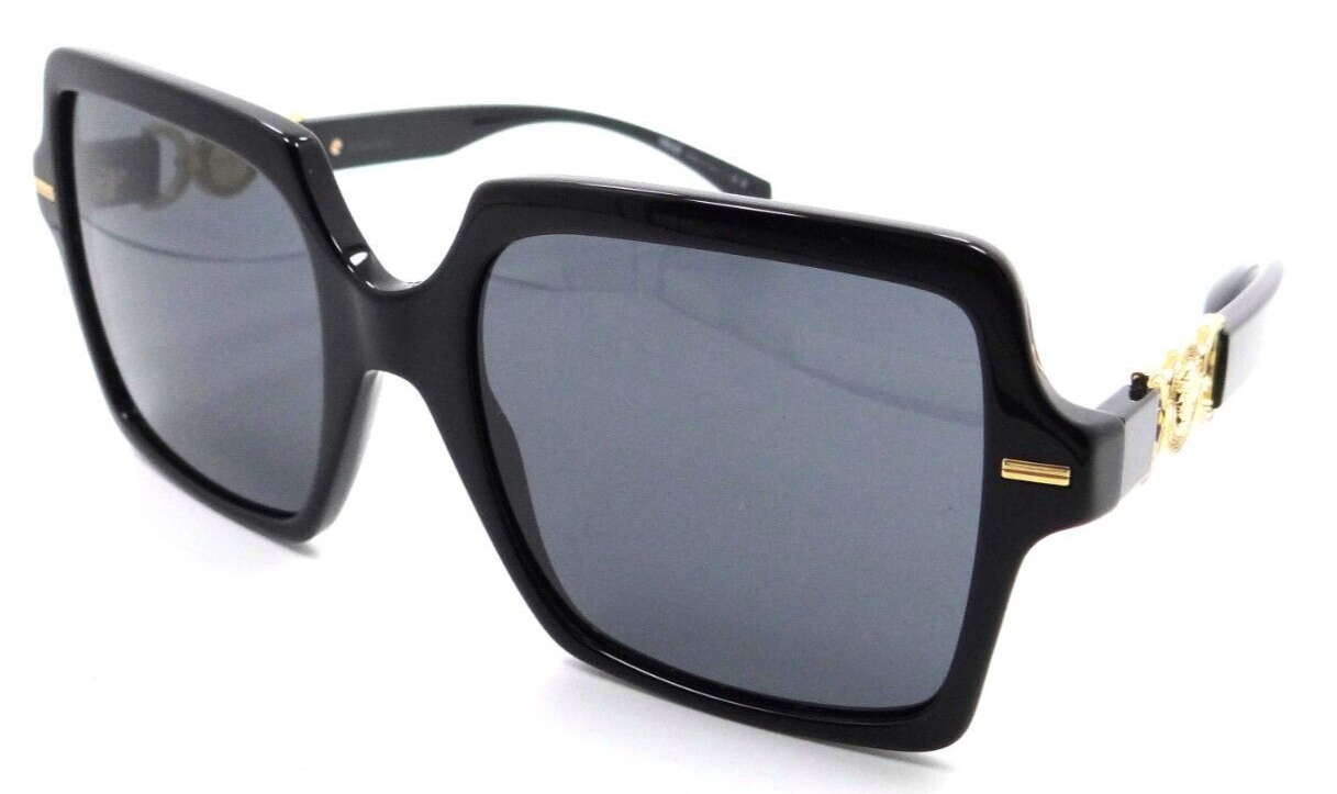 Versace Sunglasses VE 4441 GB1/87 55-20-140 Black / Dark Grey Made in Italy