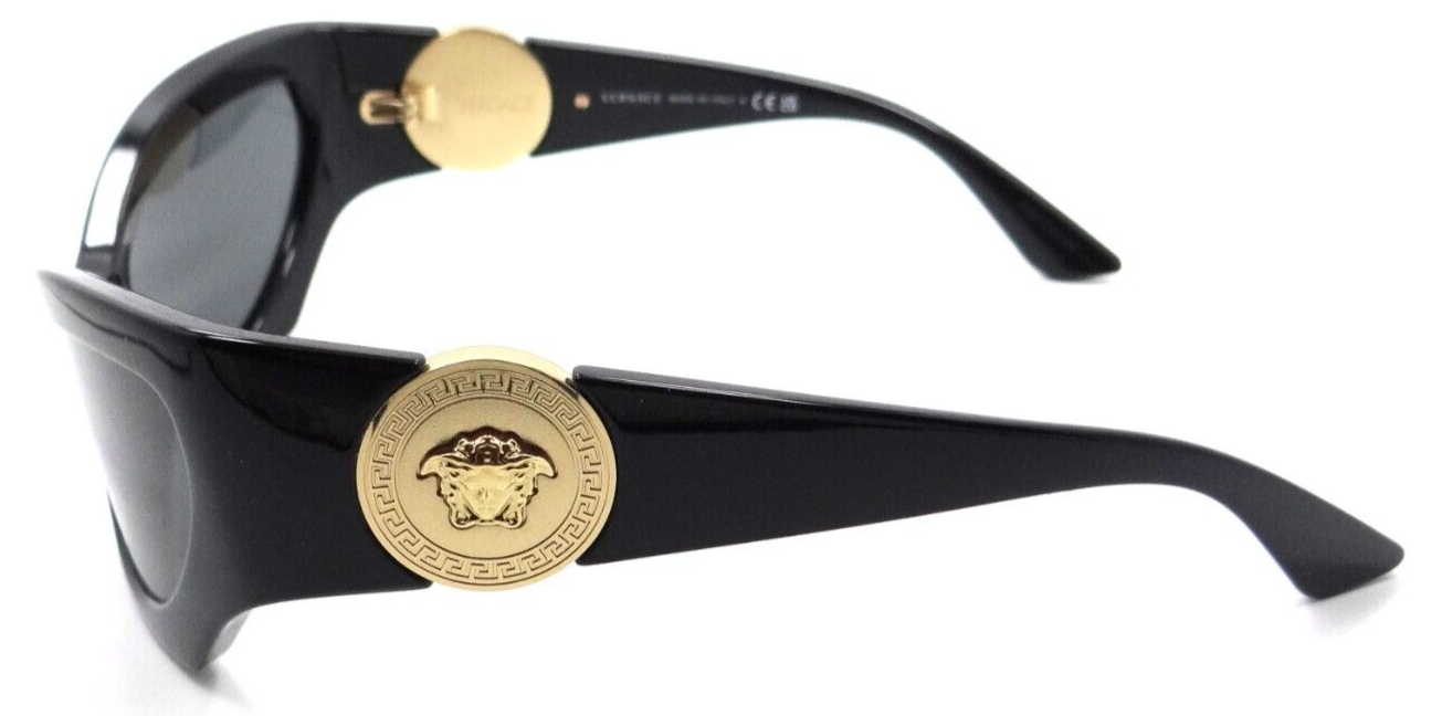 Versace Sunglasses VE 4450 GB1/87 60-16-125 Black / Dark Grey Made in Italy