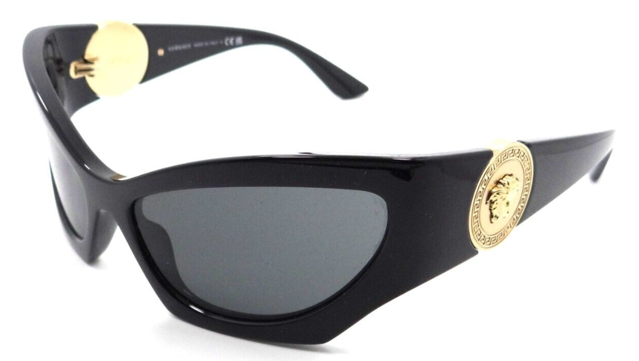 Versace Sunglasses VE 4450 GB1/87 60-16-125 Black / Dark Grey Made in Italy