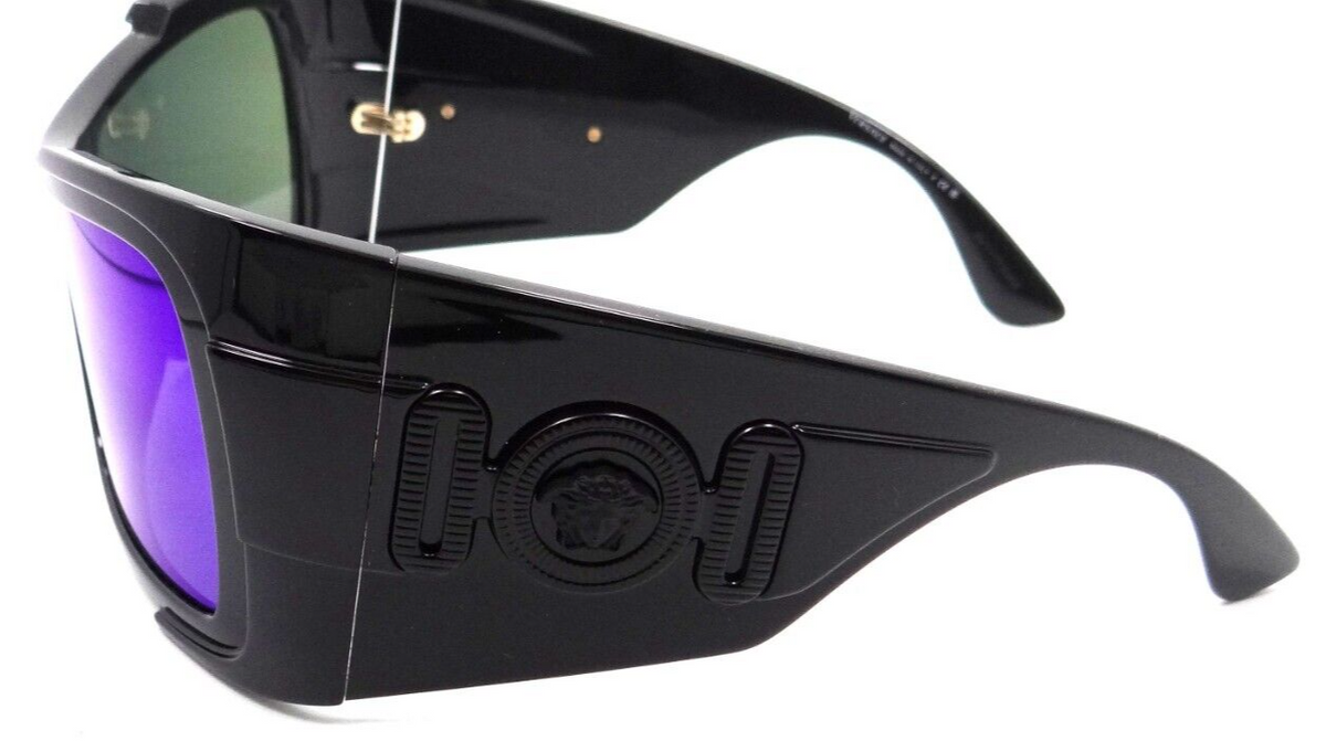 Versace Sunglasses VE 4451 GB1/55 27-xx-125 Black/Dark Grey Mirror Blur Electric