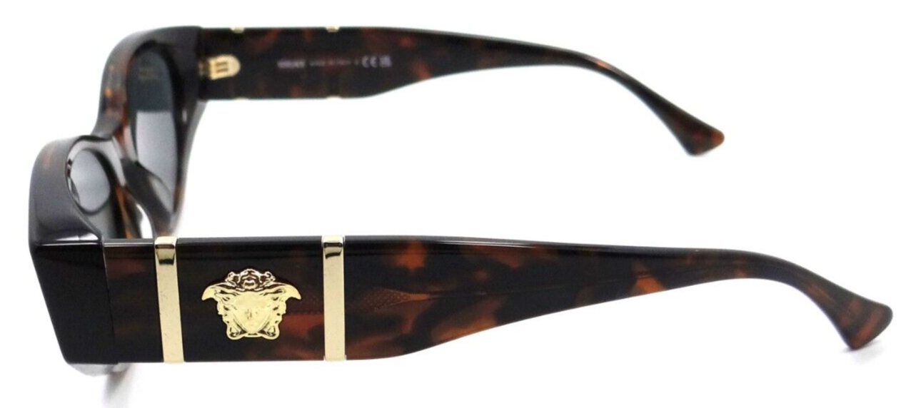 Versace Sunglasses VE 4454 5429/87 55-18-140 Havana / Dark Grey Made in Italy