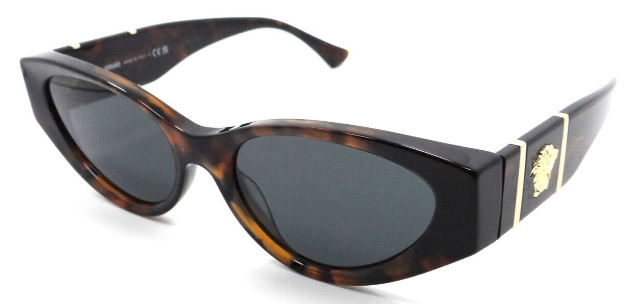 Versace Sunglasses VE 4454 5429/87 55-18-140 Havana / Dark Grey Made in Italy
