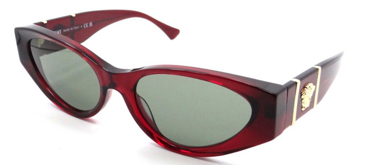 Versace Sunglasses VE 4454 5430/2 55-18-140 Bordeaux / Green Made in Italy