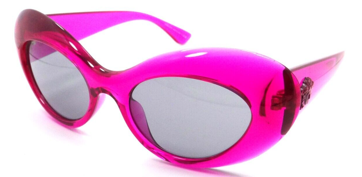 Versace Sunglasses VE 4456U 5334/87 52-19-140 Pink Transparent / Dark Grey Italy