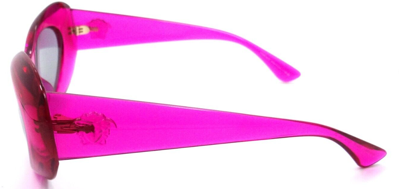 Versace Sunglasses VE 4456U 5334/87 52-19-140 Pink Transparent / Dark Grey Italy