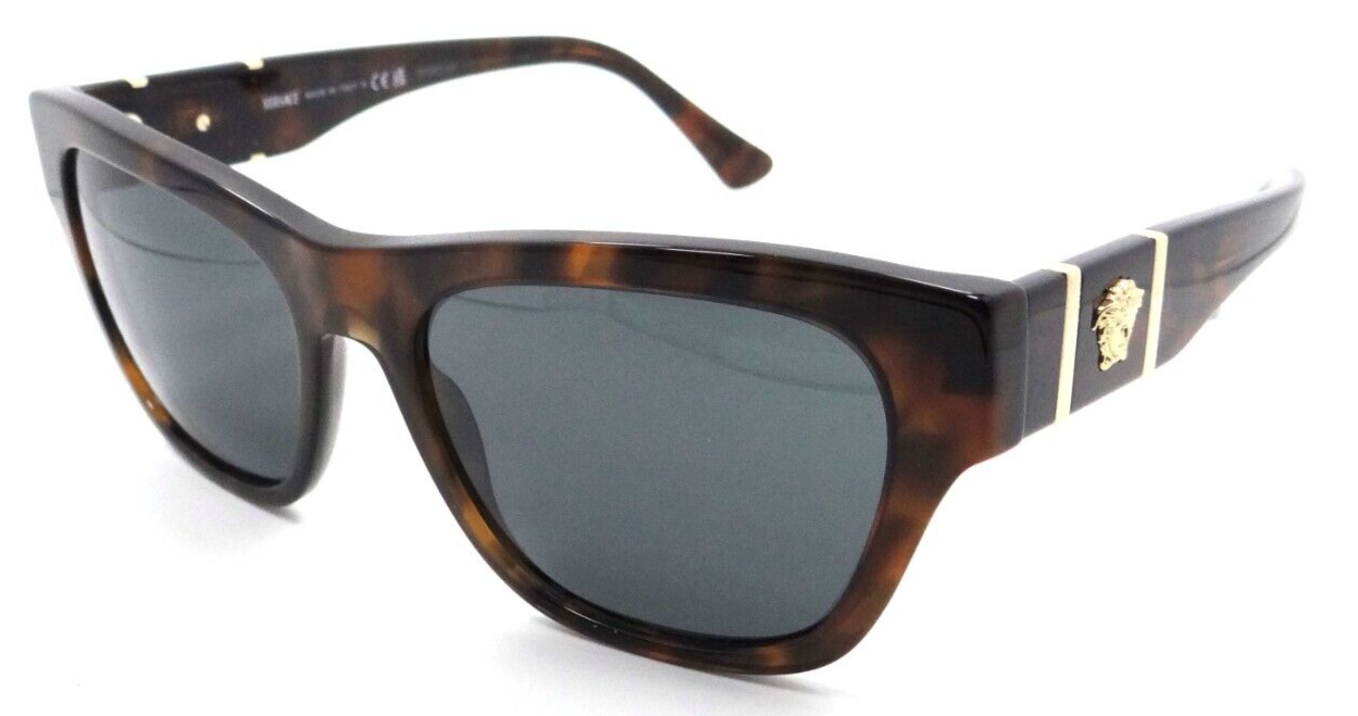 Versace Sunglasses VE 4457 5429/87 55-18-145 Havana / Dark Grey Made in Italy