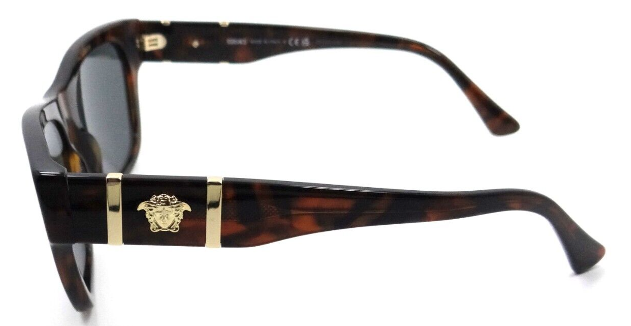 Versace Sunglasses VE 4457 5429/87 55-18-145 Havana / Dark Grey Made in Italy