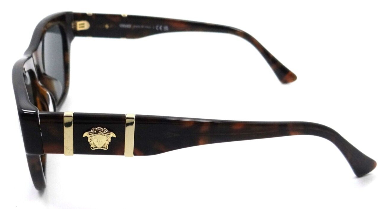 Versace Sunglasses VE 4457F 5429/87 55-18-145 Havana / Dark Grey Made in Italy