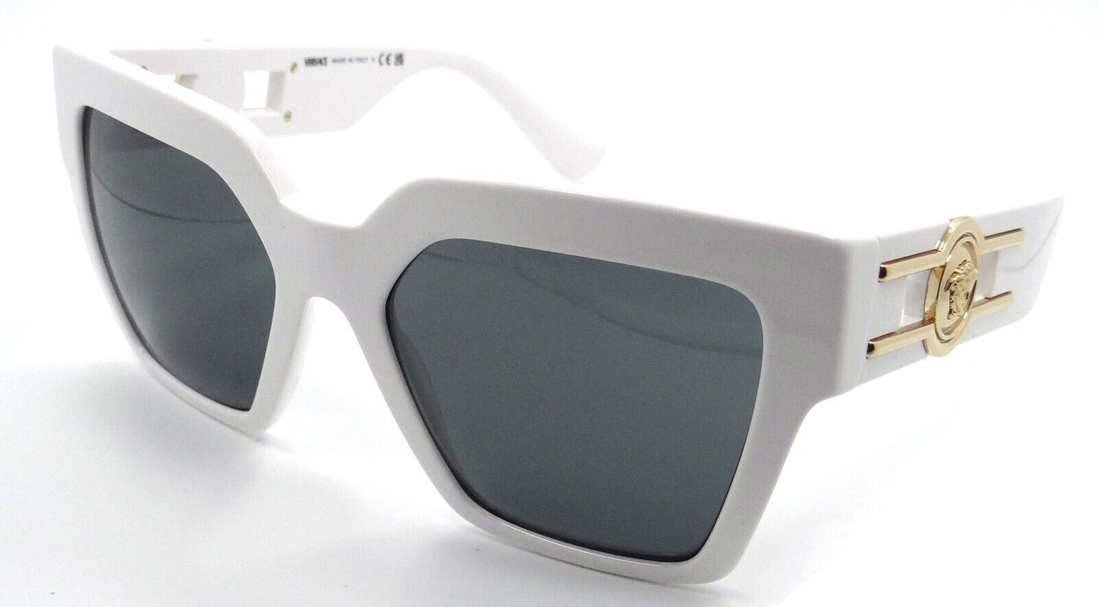 Versace Sunglasses VE 4458 314/87 54-19-135 White / Dark Grey Made in Italy